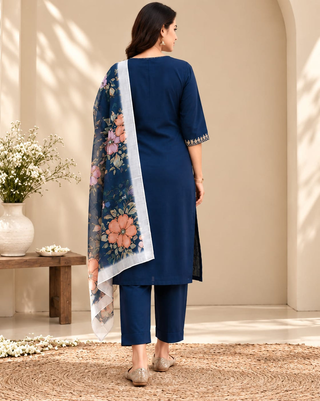 Royal Blue Blossom Set
