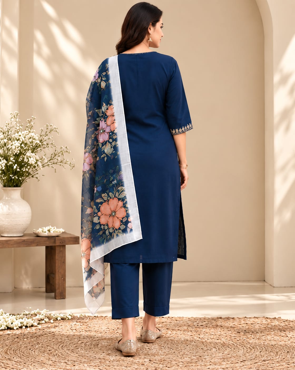 Royal Blue Blossom Set