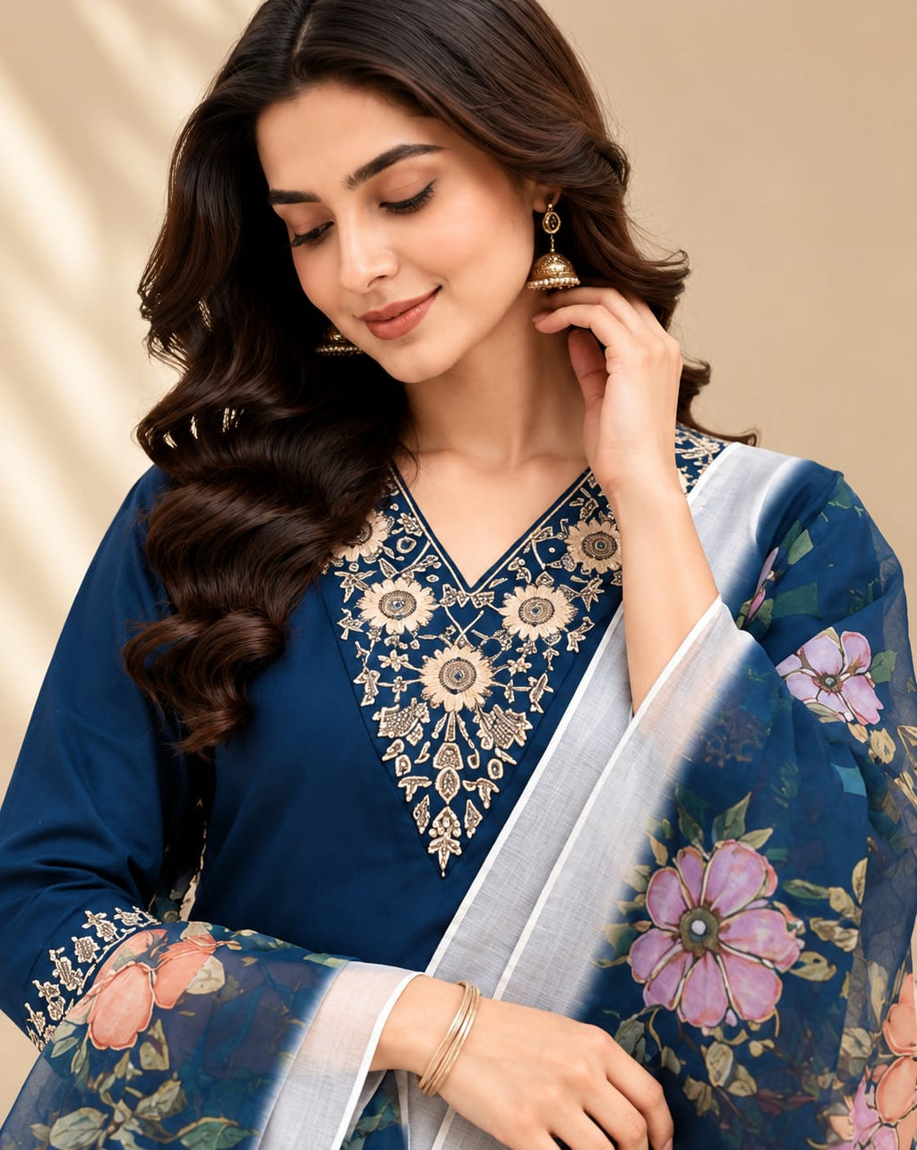 Royal Blue Blossom Set
